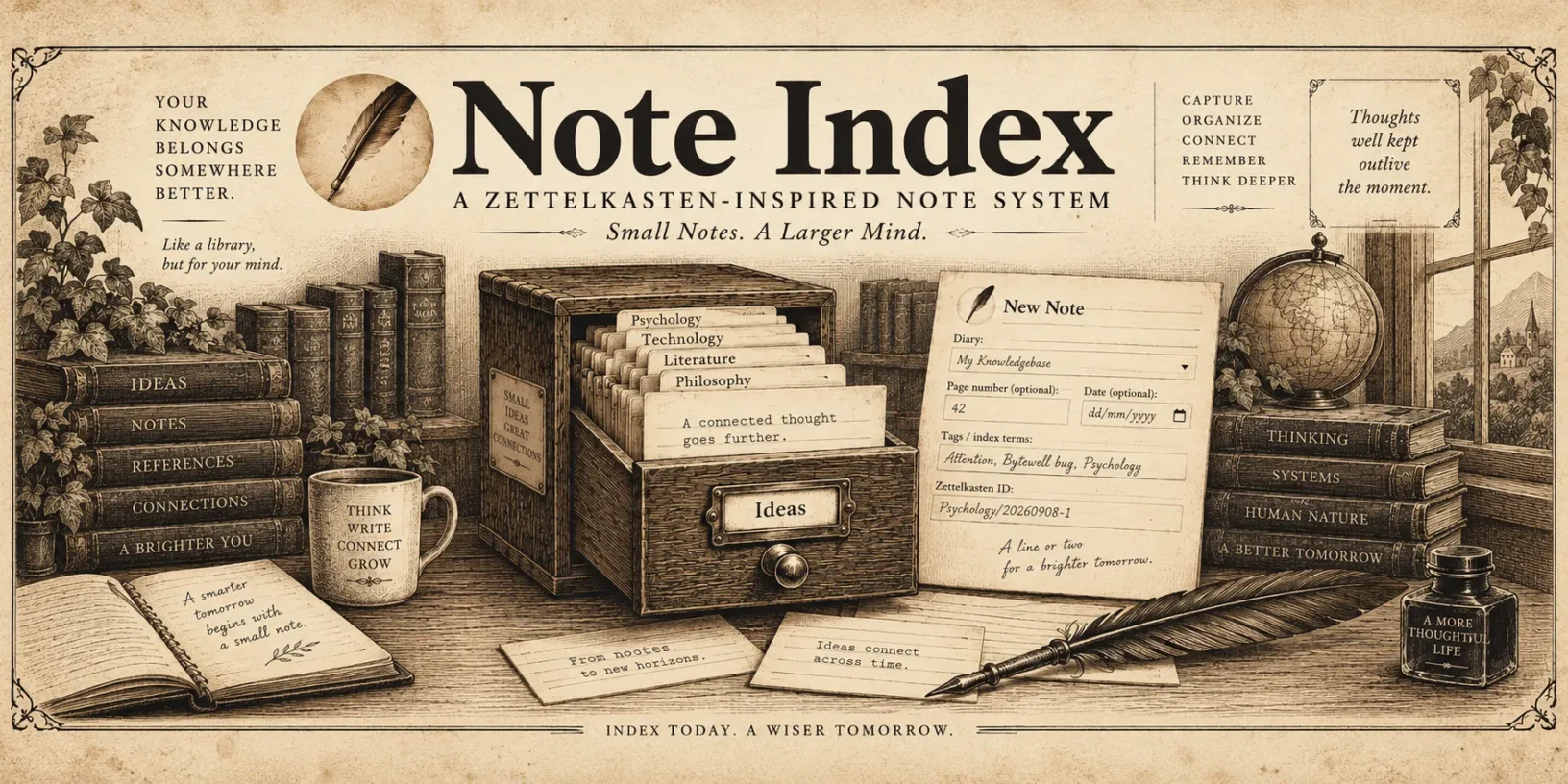 Note Index | The Book Index I Couldn't Find Anywhere, So I Built It